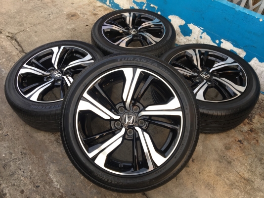 แม็ก Honda Civic FC 1.5 Turbo RS ขอบ 17 พร้อมยาง 215-50-17 ปี 16