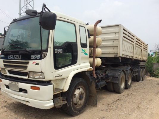 ขายสิบล้อหัวลาก2เพลาISUZU GXZ270แรงติดก๊าซNgv8ถังพร้อมหางเซมิดั้ม2เพลาสามมิตรยาว8เมตร ขายสิบล้อหัวลาก2เพลาISUZU GXZ270แรงติดก๊าซNgv8ถังพร้อมหางเซมิดั้ม2เพลาสามมิตรยาว8เมตร