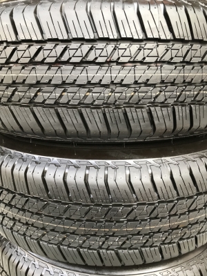 ยางใหม่ป้ายแดง 245-65-17 Bridgestone ตุ่มเด้งๆ เส้นสีชัดทุกเส้น ยางใหม่ป้ายแดง 245-65-17 Bridgestone ตุ่มเด้งๆ เส้นสีชัดทุกเส้น