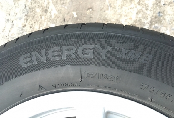 ล้อแม็ก Honda Brio ขอบ 14 พร้อมยาง Michelin 175-65-14 ปี13