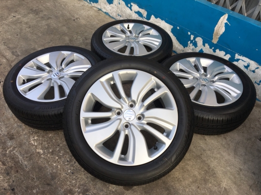 ล้อแม็กป้ายแดง Suzuki Swift 2018 ขอบ16 รุ่นใหม่ล่าสุด พร้อมยางใหม่ป้ายแดง Bridgestone 185-55-16 สด ใหม่ สวยกริ๊บ