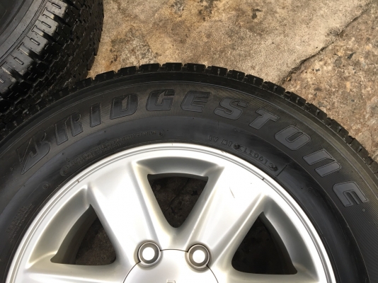 ล้อแม็ก ISUZU D-Max All New ขอบ 16 พร้อมยาง Bridgestone 245-70-16