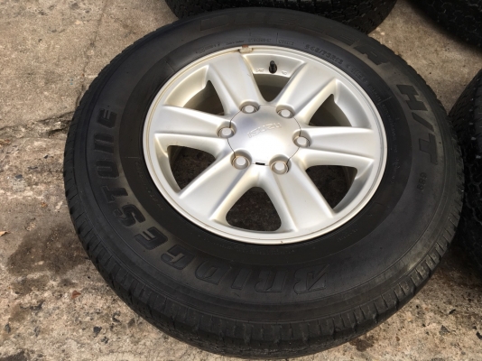 ล้อแม็ก ISUZU D-Max All New ขอบ 16 พร้อมยาง Bridgestone 245-70-16