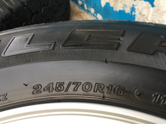 ล้อแม็ก ISUZU D-Max All New ขอบ 16 พร้อมยาง Bridgestone 245-70-16