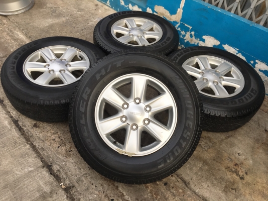 ล้อแม็ก ISUZU D-Max All New ขอบ 16 พร้อมยาง Bridgestone 245-70-16