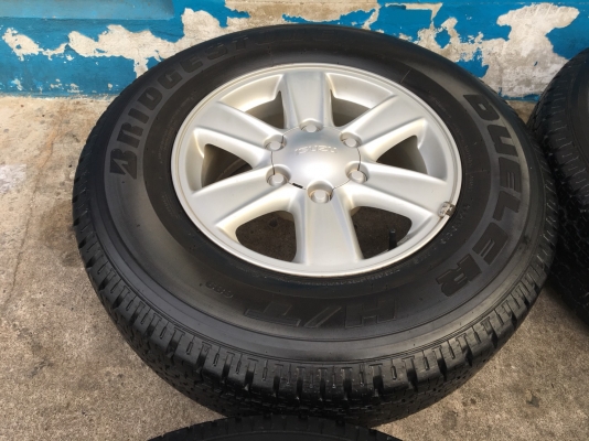 ล้อแม็ก ISUZU D-Max All New ขอบ 16 พร้อมยาง Bridgestone 245-70-16