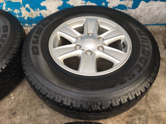 ล้อแม็ก ISUZU D-Max All New ขอบ 16 พร้อมยาง Bridgestone 245-70-16