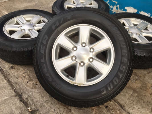 ล้อแม็ก ISUZU D-Max All New ขอบ 16 พร้อมยาง Bridgestone 245-70-16