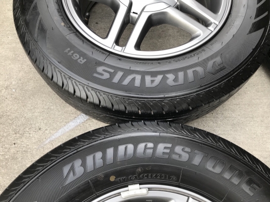 ล้อแม็ก ISUZU X-Series ขอบ 16 พร้อมยาง Bridgestone 215-70-16