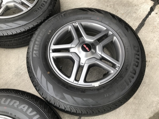ล้อแม็ก ISUZU X-Series ขอบ 16 พร้อมยาง Bridgestone 215-70-16