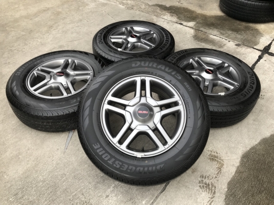 ล้อแม็ก ISUZU X-Series ขอบ 16 พร้อมยาง Bridgestone 215-70-16