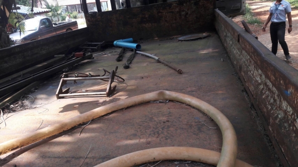 ขาย6ล้อ ฮีโน่ติดเครน FF3H195แรง ยาว6.5ม