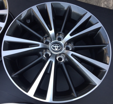 ล้อแม็กใหม่ Toyota Altis 2017 ขอบ16 สีดำหน้าเงา