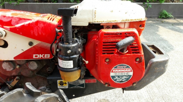 ขายรถพรวนดินyanmar dk8 เบนซิน 8 แรงม้า 4 จังหวะ