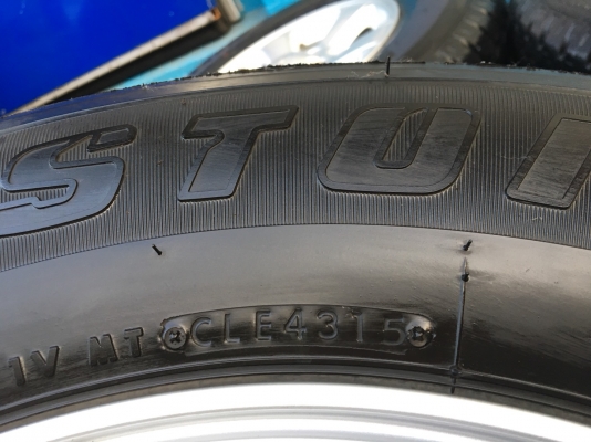 ล้อแม็ก ISUZU D-MAX Blue Power ขอบ 16 พร้อมยาง Bridgestone 245-70-16 ปลายปี 15
