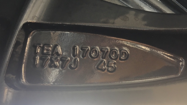 ล้อแม็กป้ายแดง Honda Civic FK ขอบ 17 สวยกริ๊บ