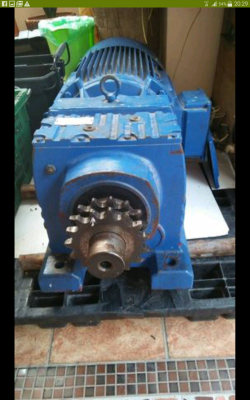 ลดราคา  ขายมอเตอร์เกียร์ ASIADRIVE GEARMOTOR ขนาด 50 แรง 380v สภาพใช้งานน้อย