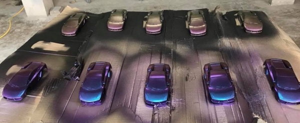 #สีเอฟเฟค #สีเหลือบ #สีเอฟเฟค #สีเหลือบ