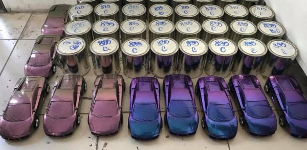 #สีเอฟเฟค #สีเหลือบ #สีเอฟเฟค #สีเหลือบ