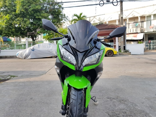 Ninja300 2014 abs รถบ้านมือเดียว วิ่งน้อย ฟรีดาวน์