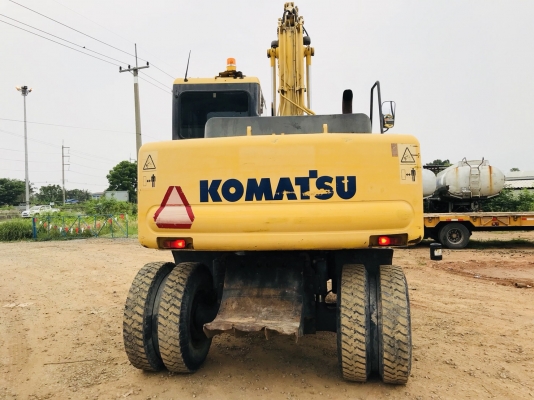 รถขุดล้อยาง Komatsu PW130-7K สภาพสวยค่ะ
