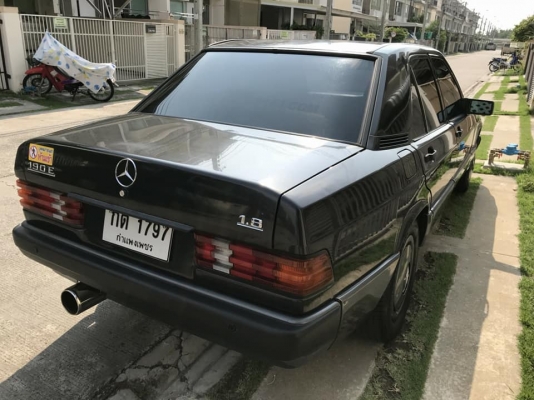 Benz 190e ปี93 เครื่องเจ เกียร์ออโต้ แก๊สหัวฉีด
