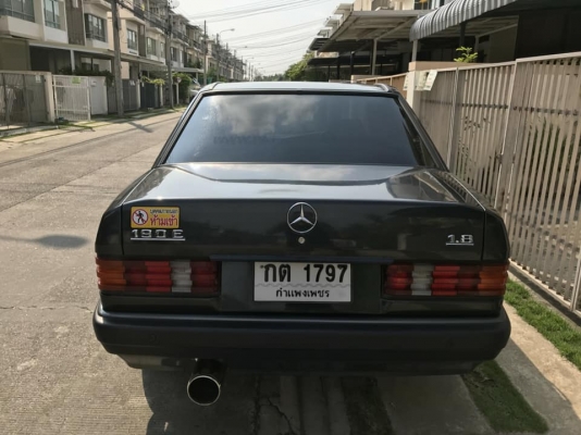 Benz 190e ปี93 เครื่องเจ เกียร์ออโต้ แก๊สหัวฉีด