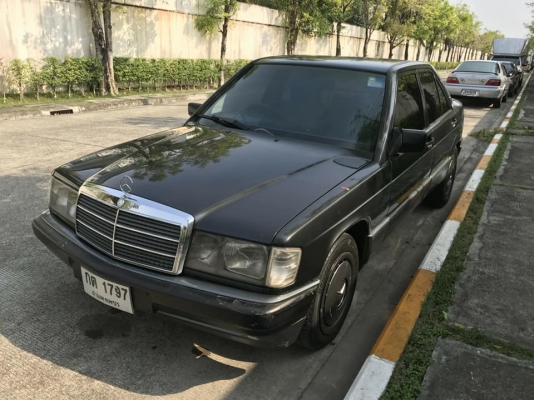 Benz 190e ปี93 เครื่องเจ เกียร์ออโต้ แก๊สหัวฉีด