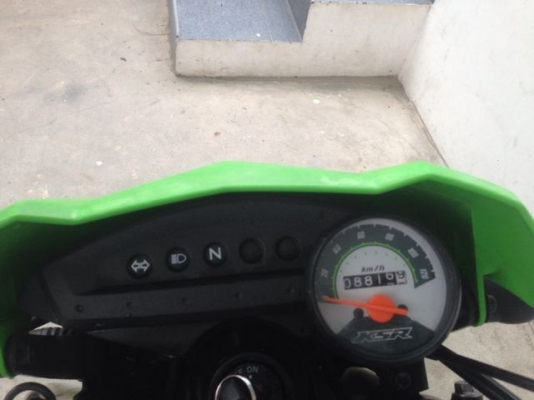 Kawasaki KSR สตาร์ทมือ ปี2015สวยเดิม Kawasaki KSR สตาร์ทมือ ปี2015สวยเดิม