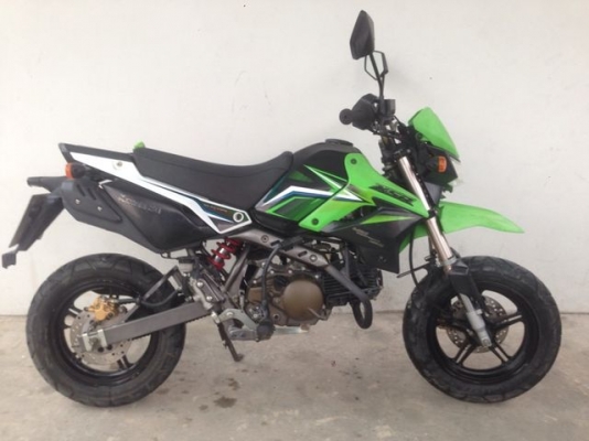 Kawasaki KSR สตาร์ทมือ ปี2015สวยเดิม Kawasaki KSR สตาร์ทมือ ปี2015สวยเดิม