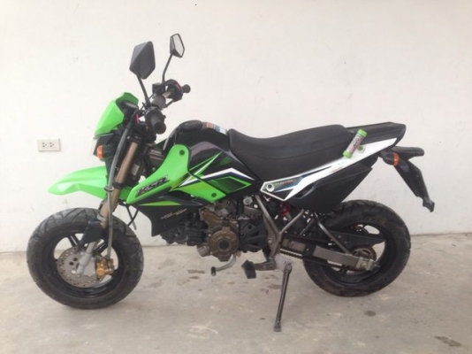 Kawasaki KSR สตาร์ทมือ ปี2015สวยเดิม Kawasaki KSR สตาร์ทมือ ปี2015สวยเดิม