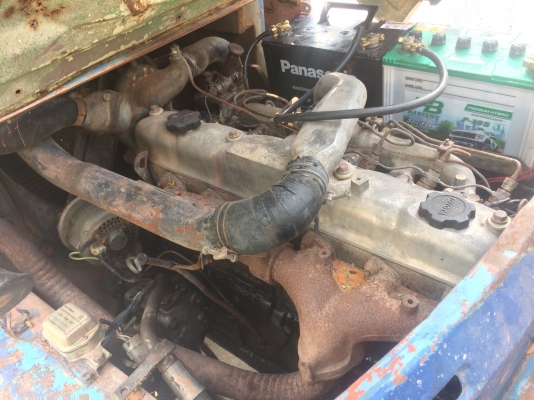 ฟอร์คลิฟต์TOYOTAรุ่น4FD35-4 3.5ตัน เสา3เมตร เครื่องดีเซล เกียร์ธรรมดา ยางตัน