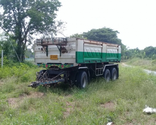 ขาย HINO 344 พ่วงแม่ลูก กระบะเหล็กสามมิตร รถปี 57
