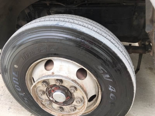 Hino mega เครื่อง 320 แรง ปี 49 แม่ลูกดัมพ์สหกิจ เครื่องเดิม สวยเดิมบาง พร้อมใช้งาน