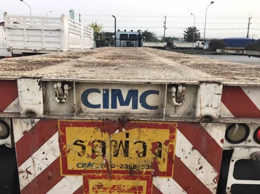 Isuzu Rocky เครื่อง 240 แรง รถห้างแท้ หัวลากพร้อมหาง CIMC สามเพลา ปี 51 พร้อมใช้งาน