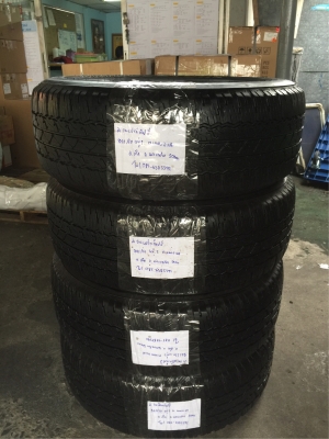 ยาง Bridgestone 265 65 17 ปี16 ดอกเต็ม ไม่มีปะ ใช้ยาว ราคาไม่แพง
