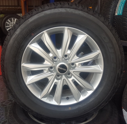ขายล้อ ISUZU All New 1.9 Blue Power ขอบ18 ยางปี17  4 ล้อ ล้อสภาพเดิมๆสวยๆยางตรงรุ่นดอก85-90\% ยาง255/60/18 ปี 17 BRIDGESTONE HT684 ราคาพร้อม เปลี่ยน ถ่วง  (รับเทิร์นราคาร้าน) (ส่งต่างจังหวัด)**รับบัตรเครดิตทุกธนาคารชาร์ต3\%**   Tel. รักษ์ 0851612347   LINE*
