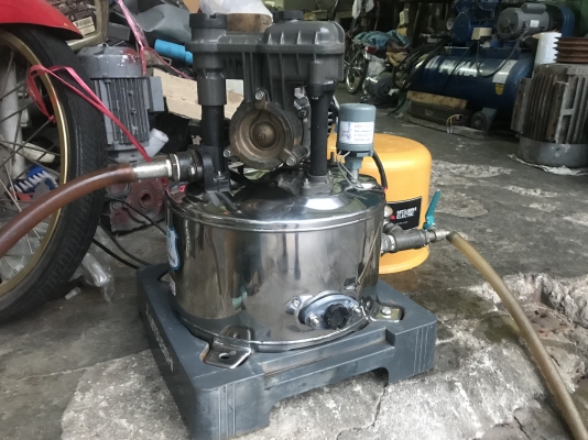 ขายปั้มน้ำอัตโนมัติ Mitsubishi 150W ใส่ถังสแตนเลส+ฝาครอบเบิกใหม่ครับ ตรวจเช็คแรงดันเรียบร้อย ไม่มีรั่วซึม พร้อมใช้งาน รับประกันคุณภาพ ราคา 3,500 บาทพร้อมส่ง