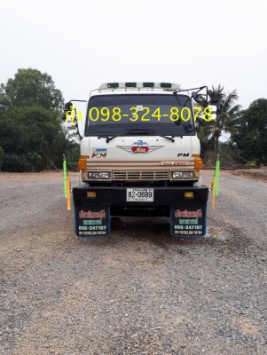 Hino Sumo 227 เครื่องเดิม เกียร์ 3M ดั้มสามมิตรแท้ สโลว์กลาง มีระบบลากพ่วง ยางดี คัทซีสวย แอร์ครบ พร้อมใช้งาน เล่มพร้อมโอน