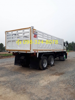 Hino Sumo 227 เครื่องเดิม เกียร์ 3M ดั้มสามมิตรแท้ สโลว์กลาง มีระบบลากพ่วง ยางดี คัทซีสวย แอร์ครบ พร้อมใช้งาน เล่มพร้อมโอน