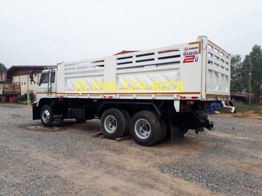 Hino Sumo 227 เครื่องเดิม เกียร์ 3M ดั้มสามมิตรแท้ สโลว์กลาง มีระบบลากพ่วง ยางดี คัทซีสวย แอร์ครบ พร้อมใช้งาน เล่มพร้อมโอน