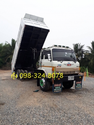 Hino Sumo 227 เครื่องเดิม เกียร์ 3M ดั้มสามมิตรแท้ สโลว์กลาง มีระบบลากพ่วง ยางดี คัทซีสวย แอร์ครบ พร้อมใช้งาน เล่มพร้อมโอน