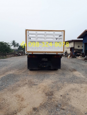 Hino Sumo 227 เครื่องเดิม เกียร์ 3M ดั้มสามมิตรแท้ สโลว์กลาง มีระบบลากพ่วง ยางดี คัทซีสวย แอร์ครบ พร้อมใช้งาน เล่มพร้อมโอน