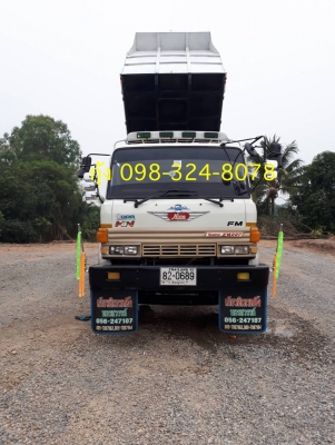 Hino Sumo 227 เครื่องเดิม เกียร์ 3M ดั้มสามมิตรแท้ สโลว์กลาง มีระบบลากพ่วง ยางดี คัทซีสวย แอร์ครบ พร้อมใช้งาน เล่มพร้อมโอน