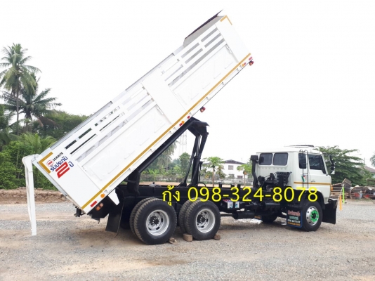 Hino Sumo 227 เครื่องเดิม เกียร์ 3M ดั้มสามมิตรแท้ สโลว์กลาง มีระบบลากพ่วง ยางดี คัทซีสวย แอร์ครบ พร้อมใช้งาน เล่มพร้อมโอน