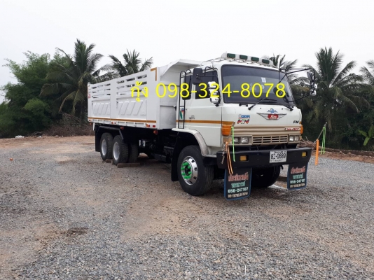 Hino Sumo 227 เครื่องเดิม เกียร์ 3M ดั้มสามมิตรแท้ สโลว์กลาง มีระบบลากพ่วง ยางดี คัทซีสวย แอร์ครบ พร้อมใช้งาน เล่มพร้อมโอน