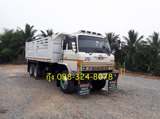 Hino Sumo 227 เครื่องเดิม เกียร์ 3M ดั้มสามมิตรแท้ สโลว์กลาง มีระบบลากพ่วง ยางดี คัทซีสวย แอร์ครบ พร้อมใช้งาน เล่มพร้อมโอน