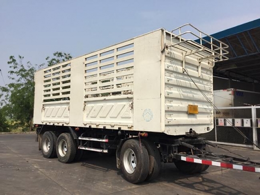 HINO เครื่อง 344 แรง ปลายปี 56 แม่ลูกกระบะสามมิตรไม่ดั้มพ์ สภาพเดิม ๆ เฟืองเร็ว ท้องอ่างมิเนียม ท่อเอส ล้อแม็ค แม่ยาว 6.20 ม. ลูกยาว 7 ม. สภาพยาง 70\% น้ำหนักบรรทุกได้ 32.5 ตัน