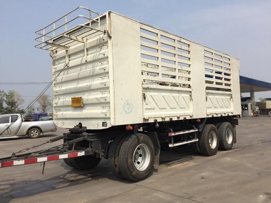 HINO เครื่อง 344 แรง ปลายปี 56 แม่ลูกกระบะสามมิตรไม่ดั้มพ์ สภาพเดิม ๆ เฟืองเร็ว ท้องอ่างมิเนียม ท่อเอส ล้อแม็ค แม่ยาว 6.20 ม. ลูกยาว 7 ม. สภาพยาง 70\% น้ำหนักบรรทุกได้ 32.5 ตัน