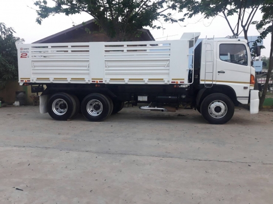 Hino 344 ปี 55 แม่ลูกดัมพ์สามมิตร ลูก 3 เพลาแท้ (รูปลูกรอนิดรับประกันความสวยค่ะ) ยางเต็ม ทะเบียนพร้อม #มีสองพ่วงค่ะ